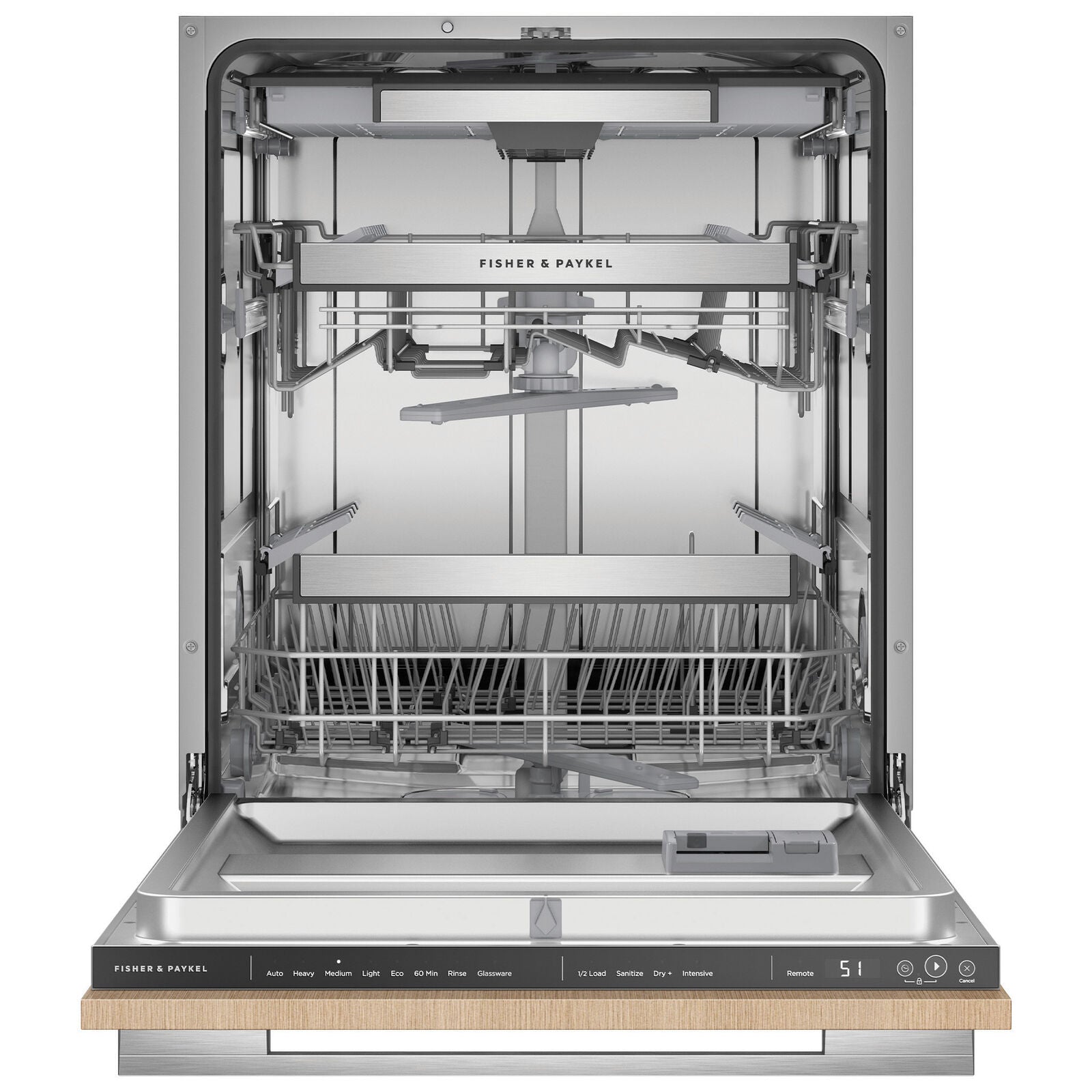 Fisher & Paykel DW60U4HI2 Built-in dishwasher Integrated