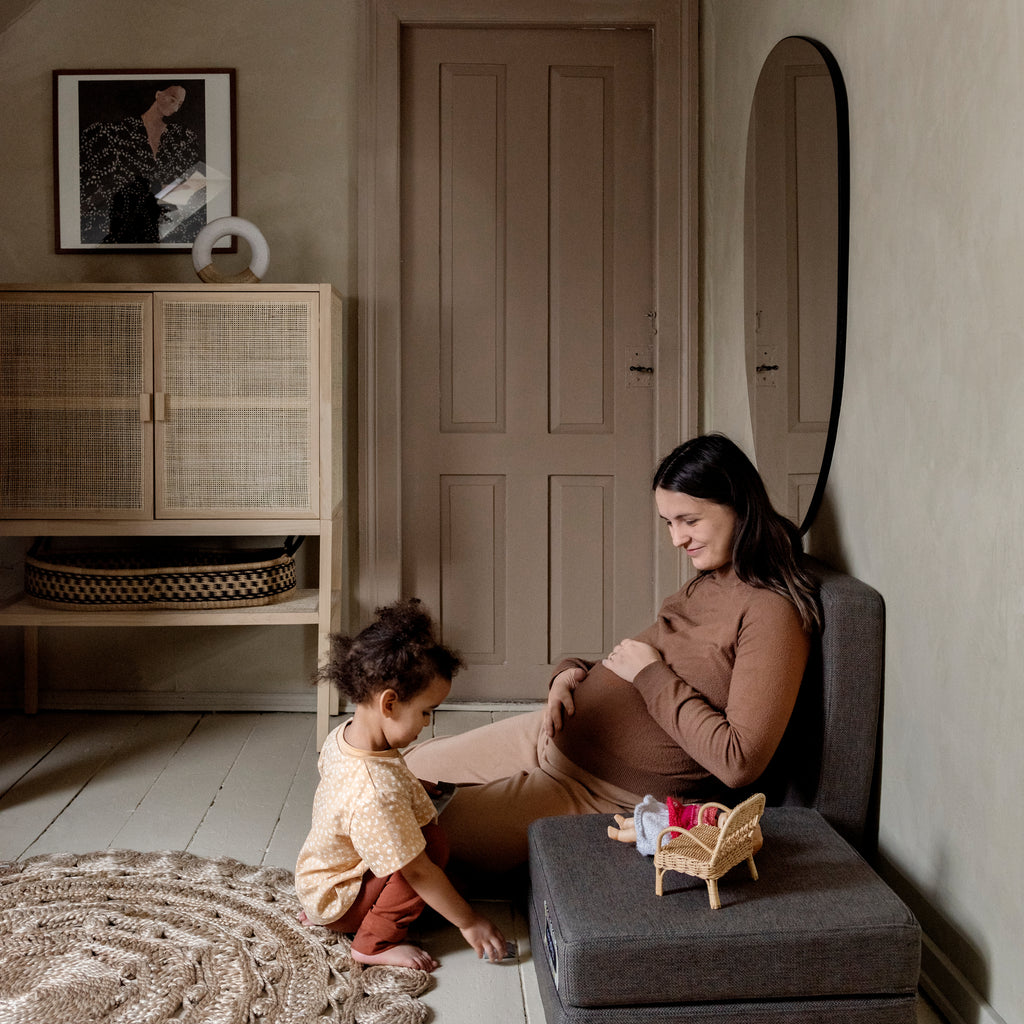 By KlipKlap KK 4 Fold Ruskea hiekkasävyillä