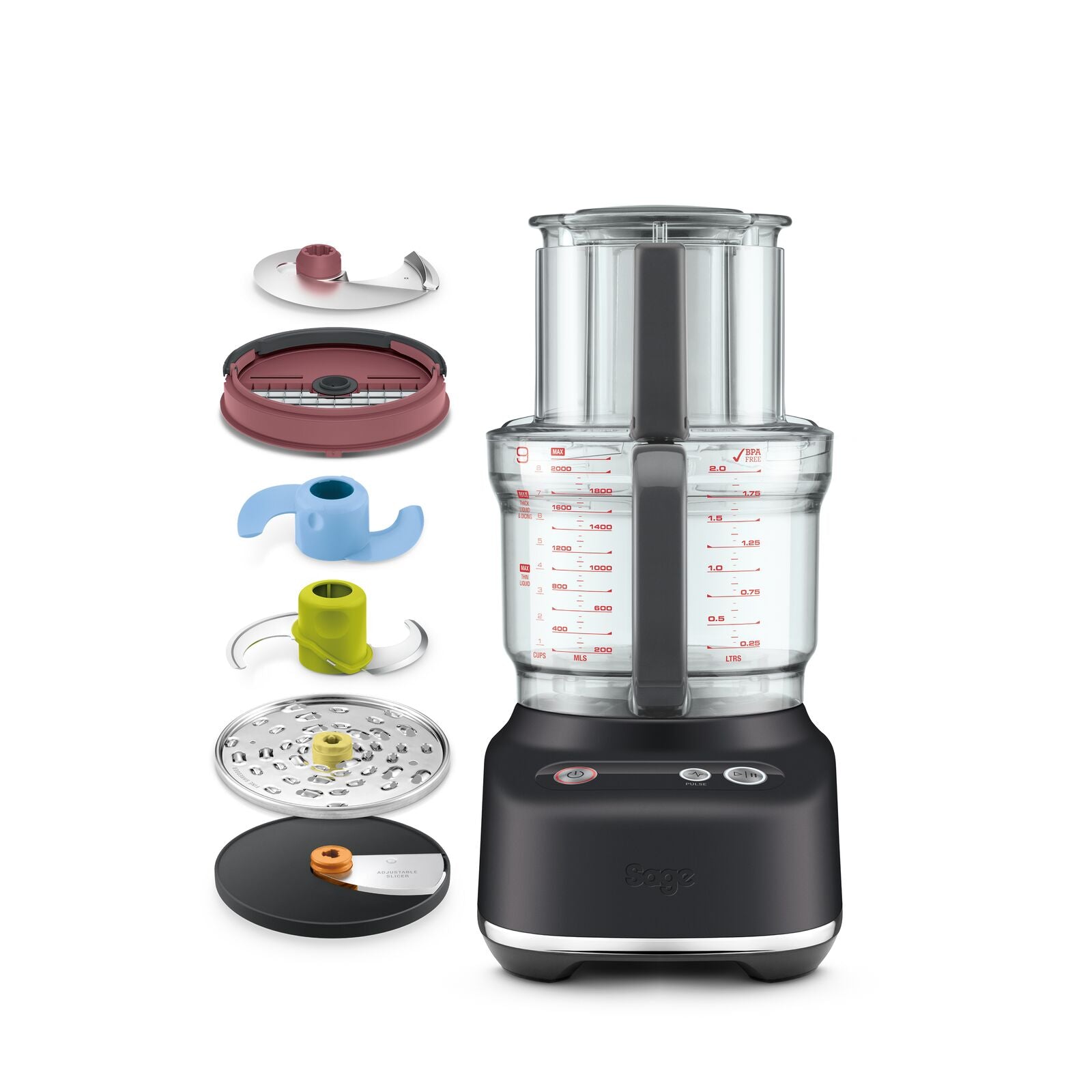 Sage SFP 638 BTR Food processor Black Truffle