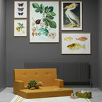 By KlipKlap KK Kids Sofa Mustard w. Mustard