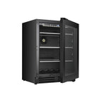 Witt BC6082-1BG Tabletop wine cabinet Black