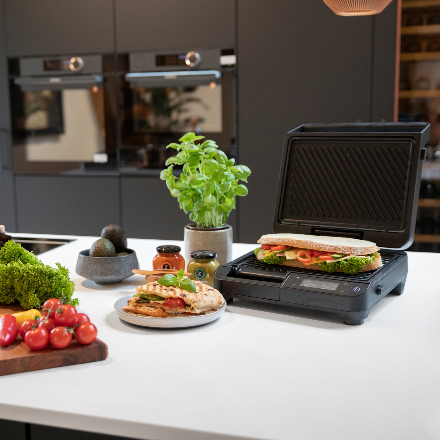 Witt Premium Multigrill Grill and sandwich maker Black