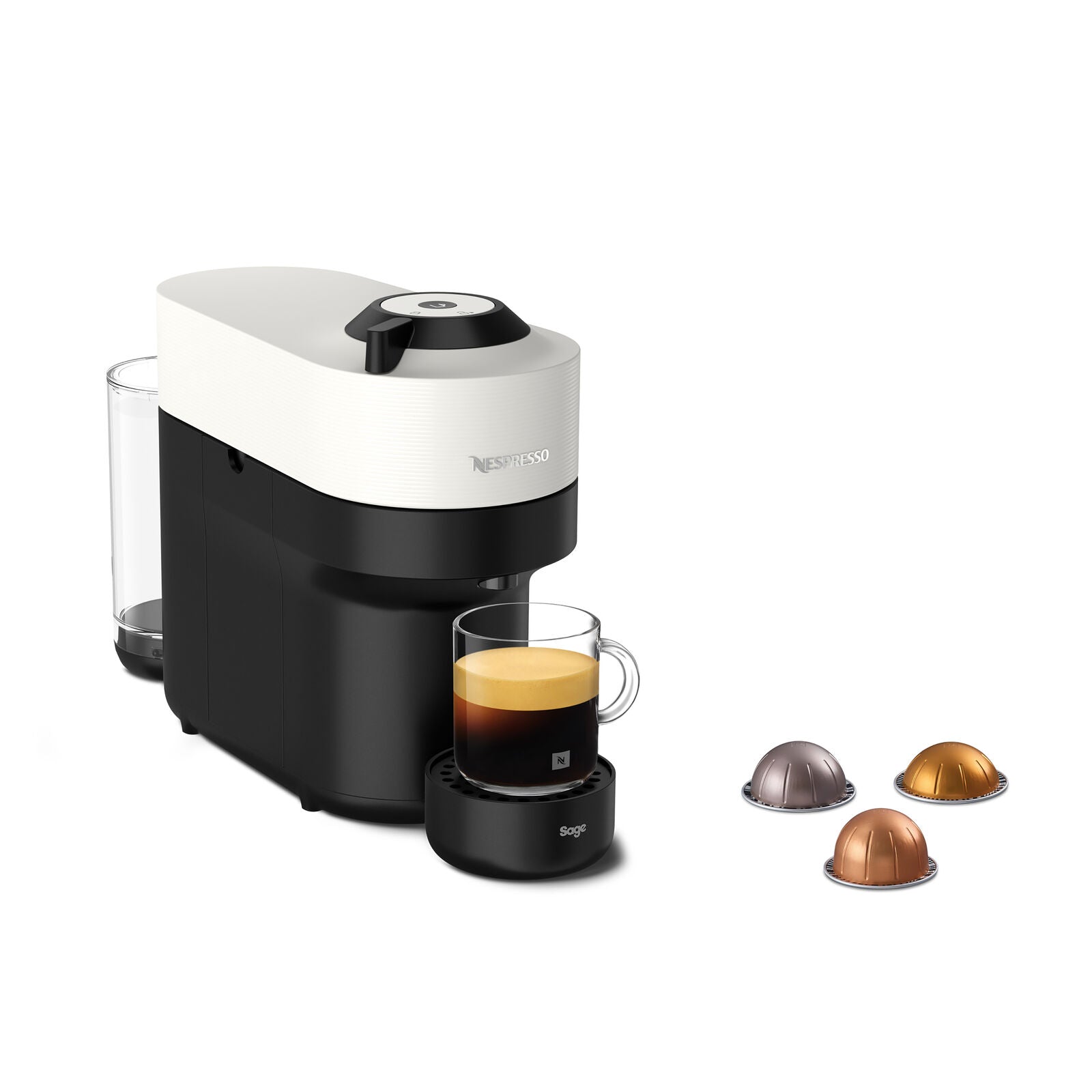 SNV 120 WHT Nespresso Vertuo Pop - Coconut White