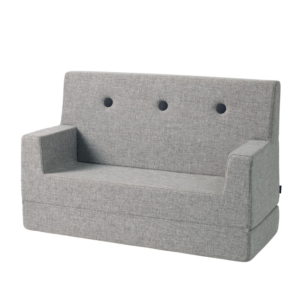 By KlipKlap KK Kids Sofa Multi Grey w. Grey