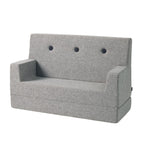 By KlipKlap KK Kids Sofa Multi Grey w. Grey