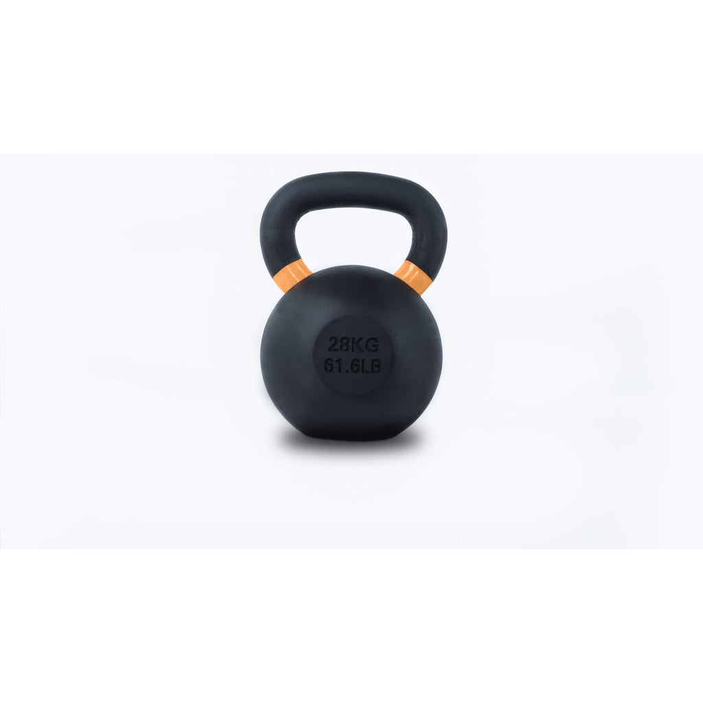 TRX Kettlebell 28 kg, gummibelagt Kettlebells Sort