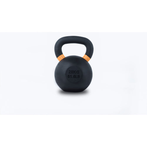 TRX Kettlebell 28 kg, gummibelagt Kettlebells Sort