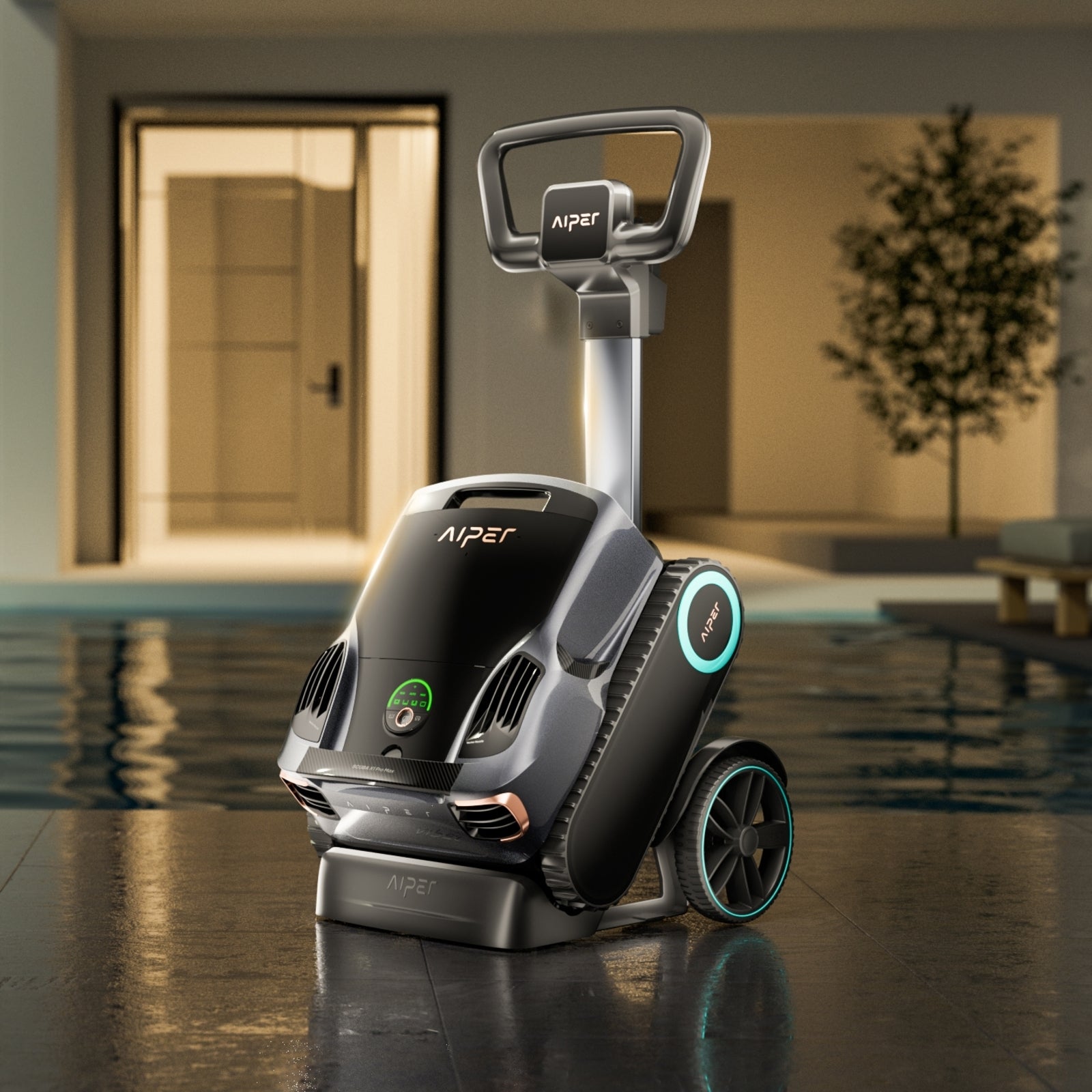 Aiper Caddy Black