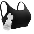 Momcozy YN08 L Kädet vapaana -pumppausliivit Musta