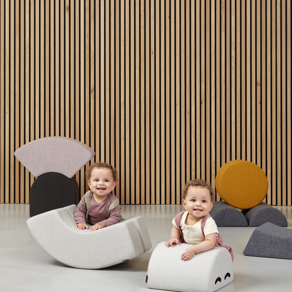 By KlipKlap KK Mr. Half Circle Face Beige