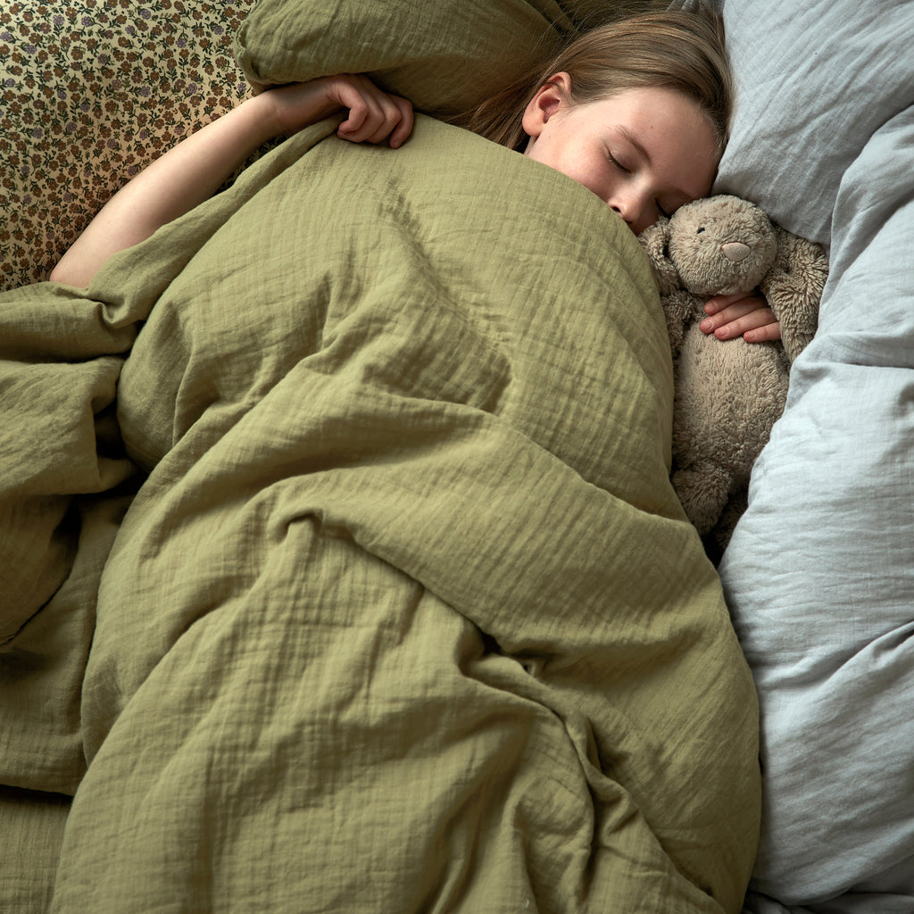 By KlipKlap Bed Linen Baby Dusty Olive