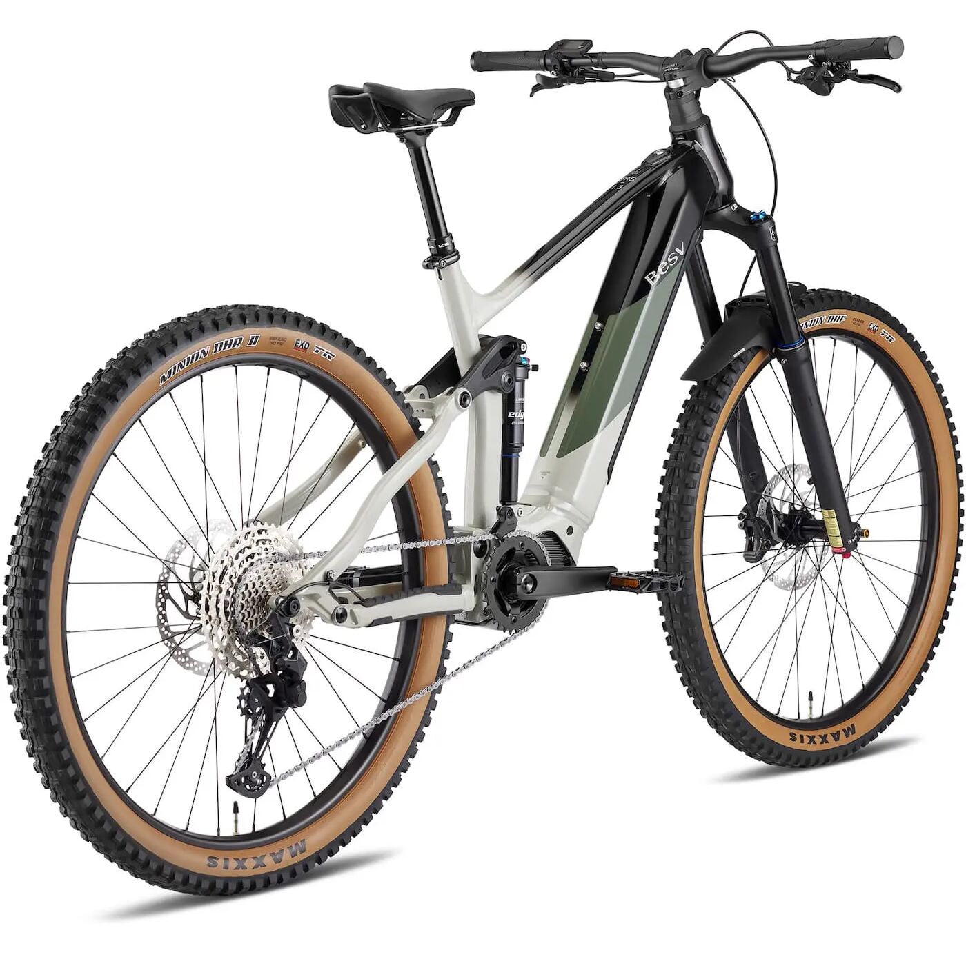 BESV TRS 1.3 MY23 FS-Step Over 490 Large e-MTB Rock Grey With Night Black