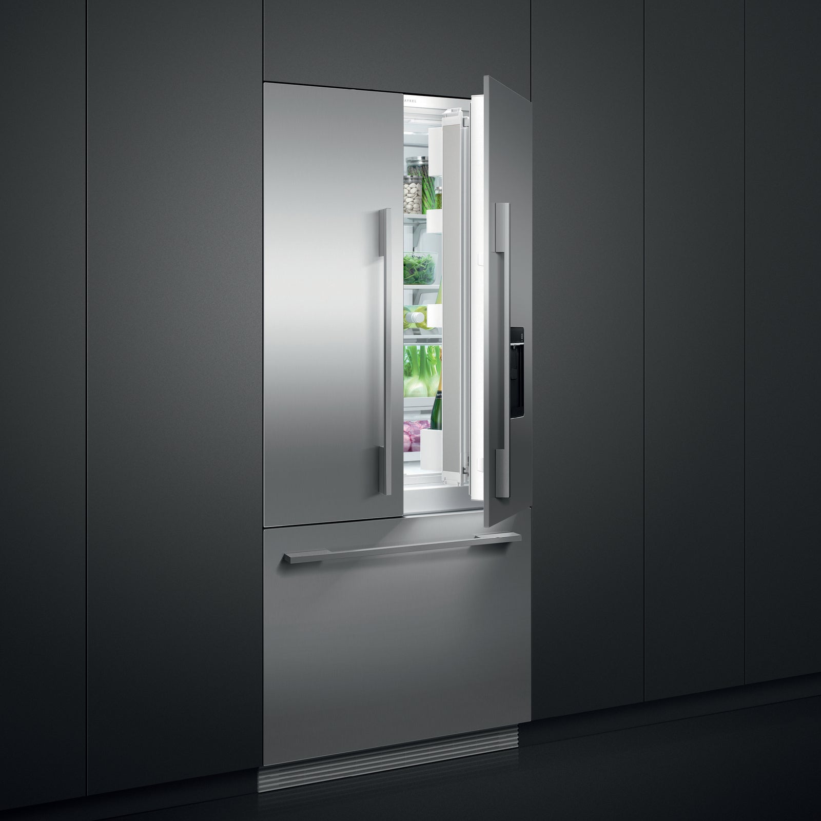 Fisher & Paykel RS80AU2 Fridge/freezer Integrated