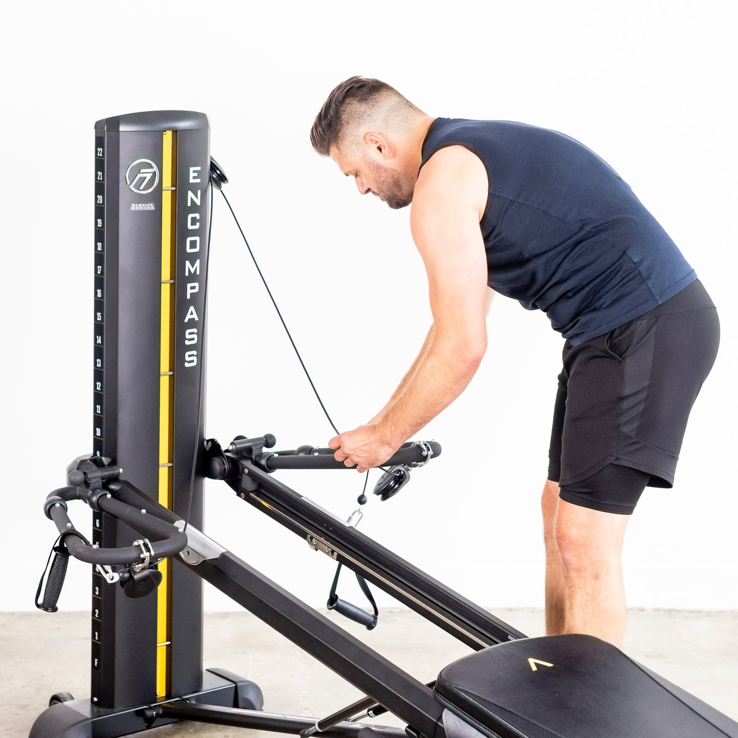 Total Gym ELEVATE Encompass Strength training Ma Black