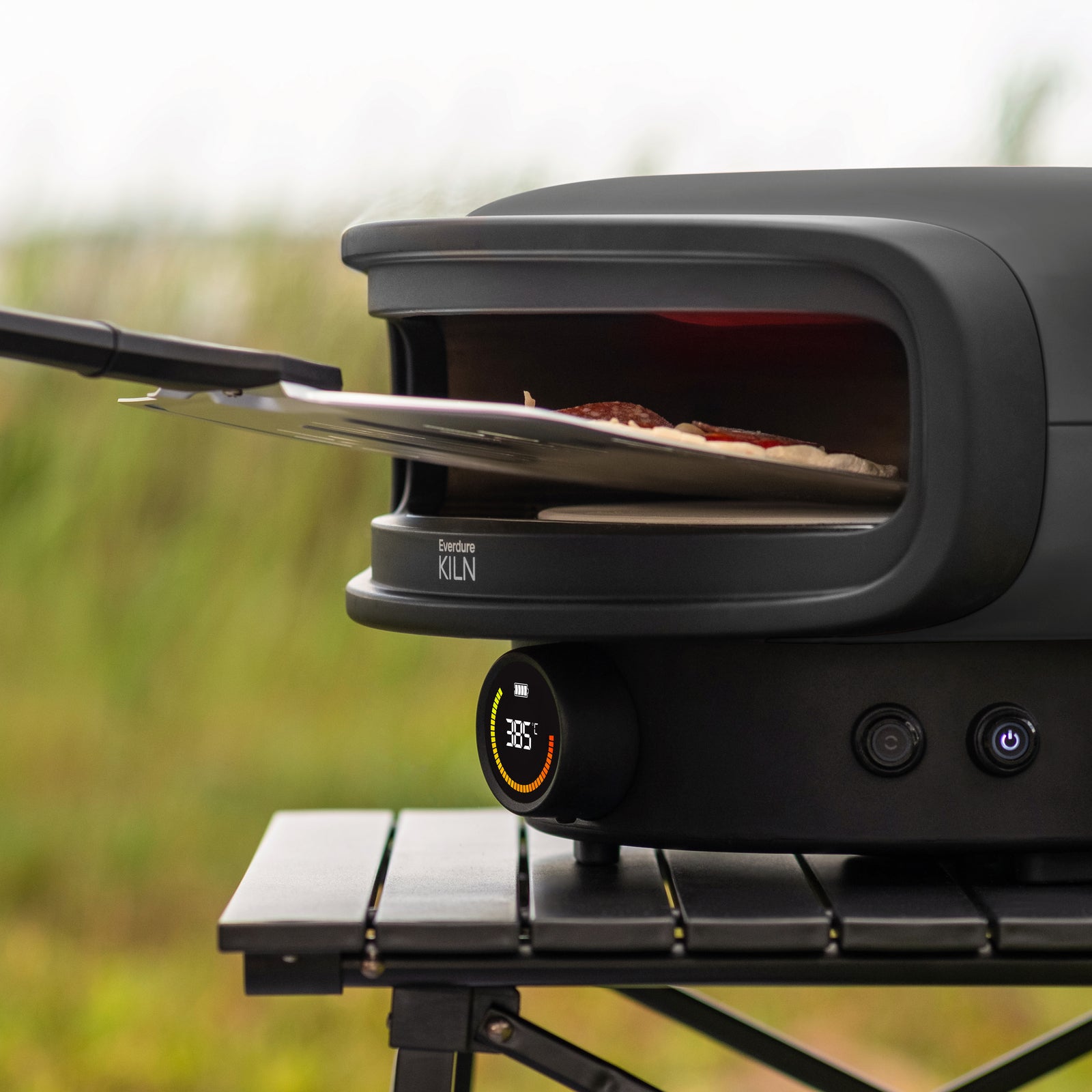 Everdure KILN-P serien EU/UK Pizzaovn Sort