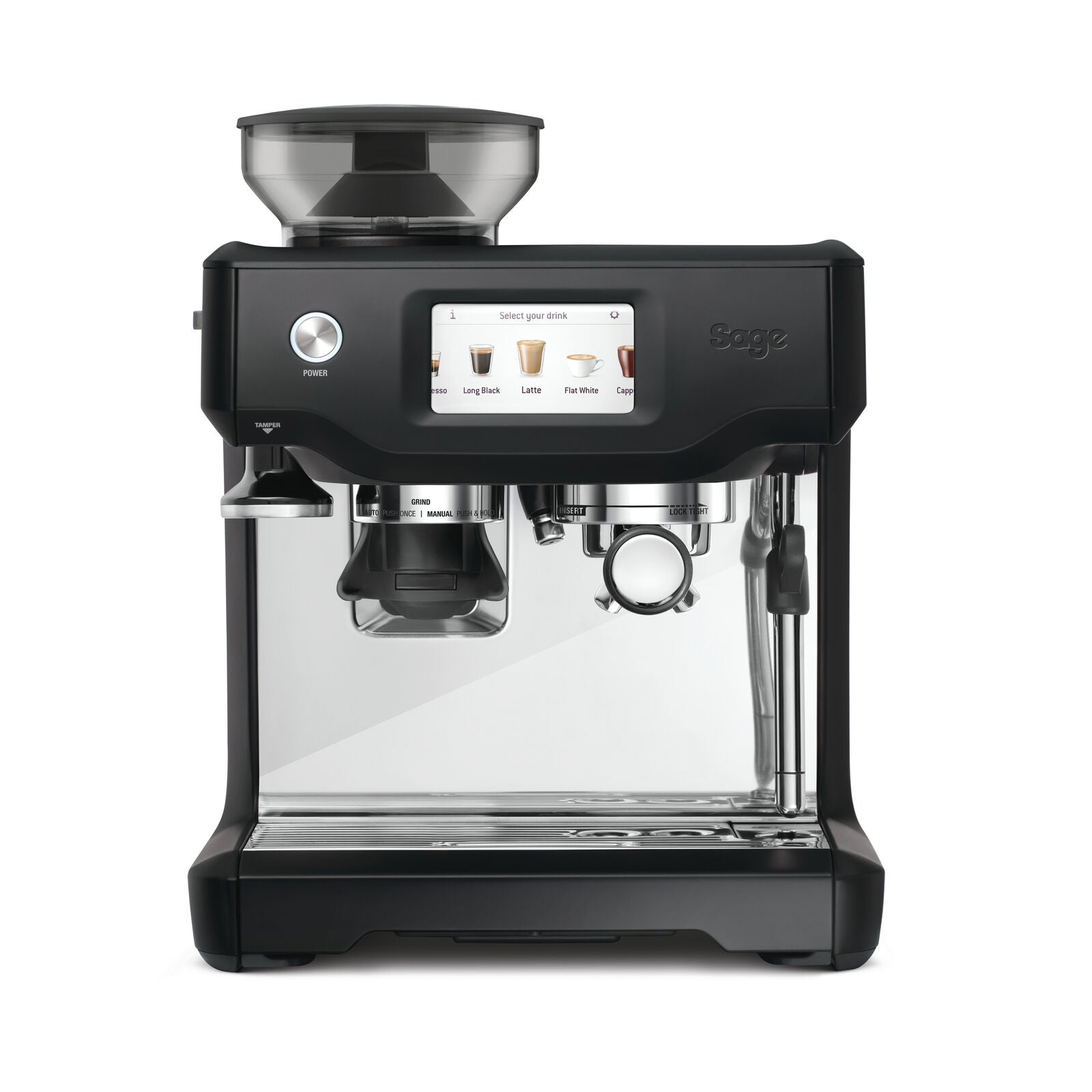 Sage SES 880 BTR Espressomaskine Sort Trøffel