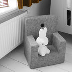 By KlipKlap KK Kids Chair Multi Grey w. Grey