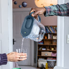 Brita Style Essential LED4W Mxpro Kande Vandfilter Stenblå