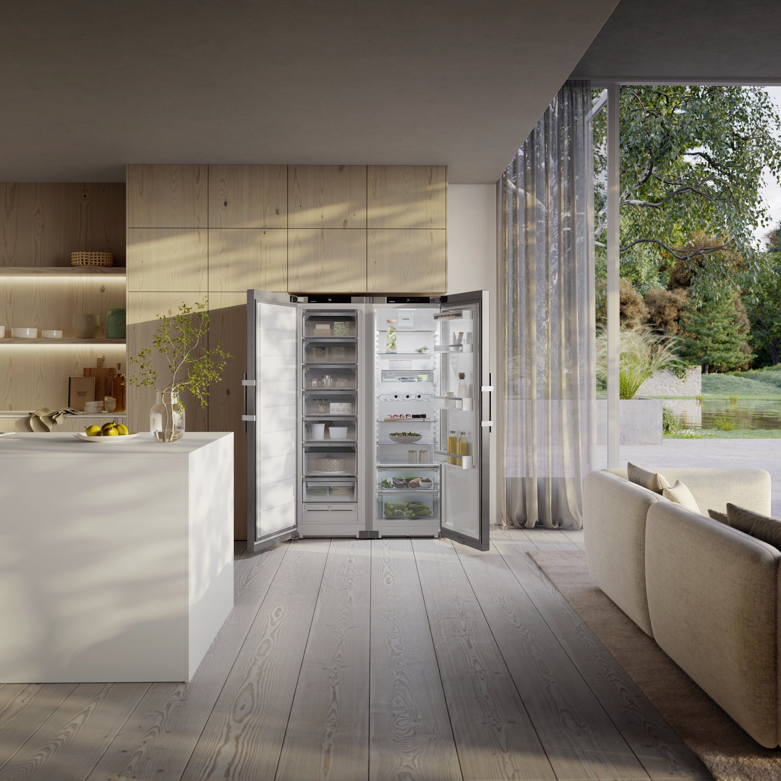 Liebherr Plus SFNsfd 5237-22 057 Freezer Stainless steel look