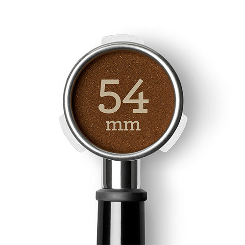 Passar perfekt med 54 mm Sage-portafilter