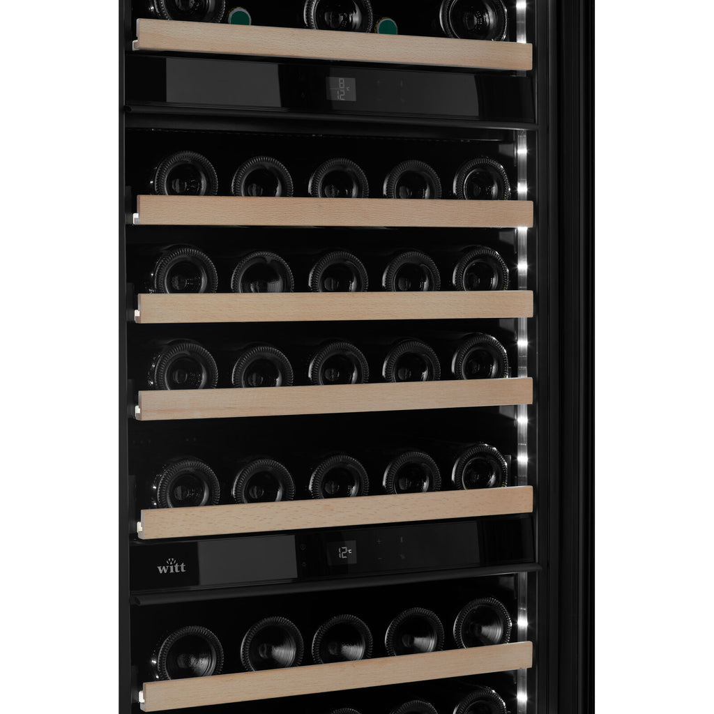 Witt WI60179P-3P95 integroitava viinikaappi, musta