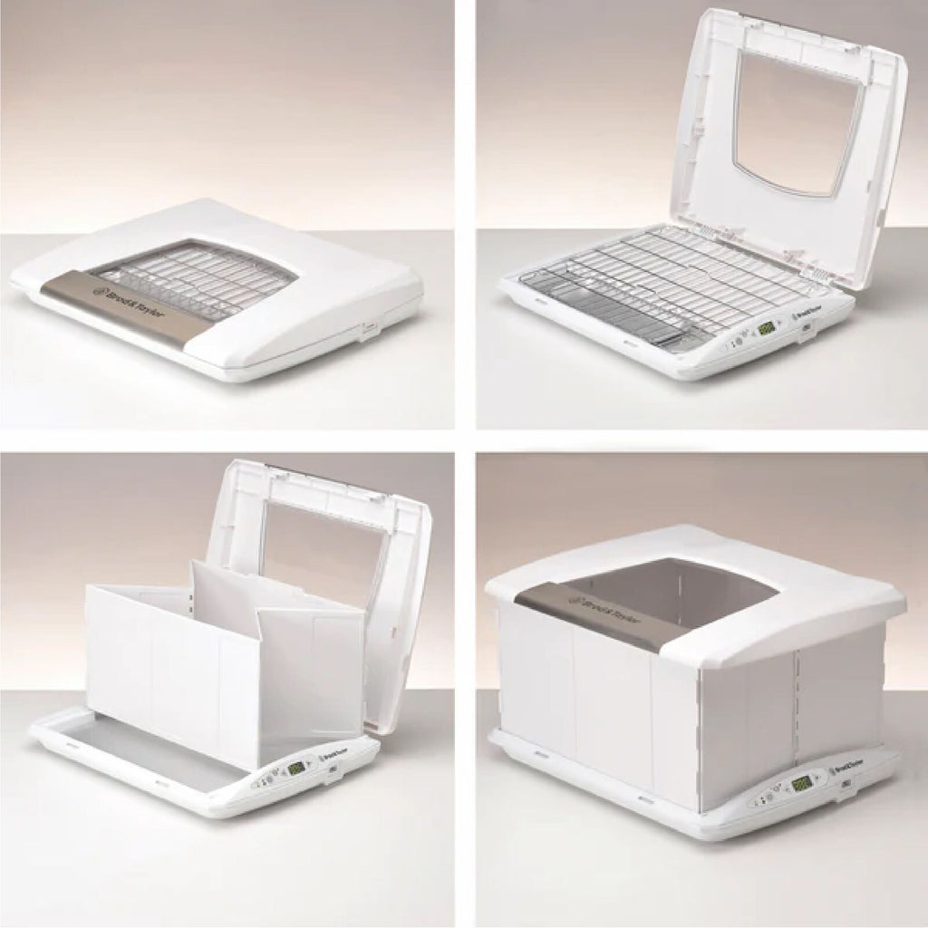 Brød & Taylor Foldbar Hævekasse 240V med Ekstra Hylde