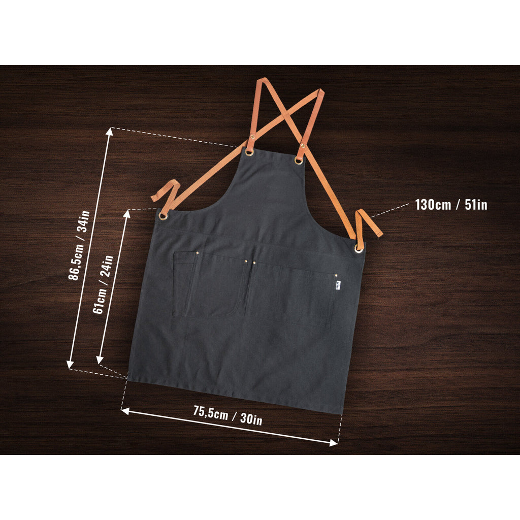 Witt Pizza Apron Black