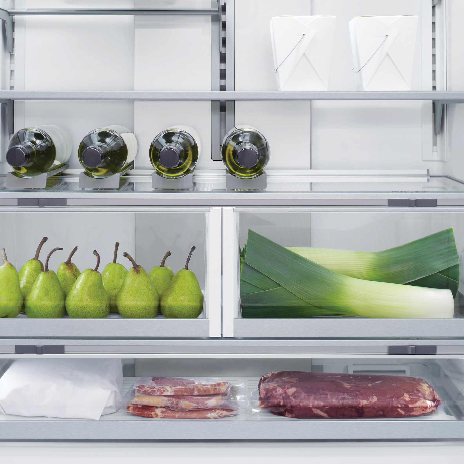 Fisher & Paykel RS90AU3 Fridge/freezer Integrated