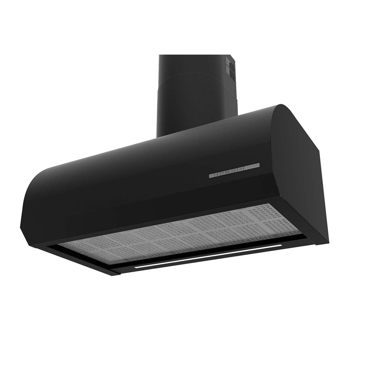 Witt Massive 90 B Wall hanging hood Black