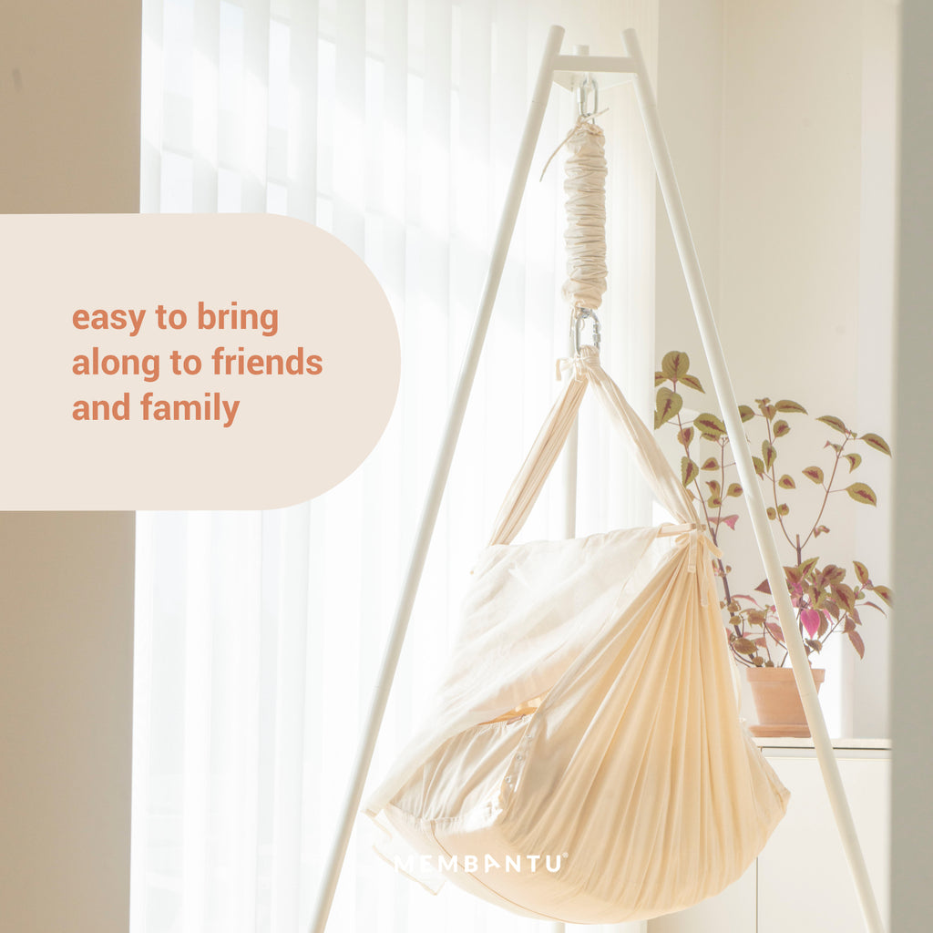 Membantu Premium Cradle Stand White