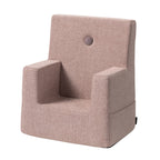 By KlipKlap KK Kids Chair Soft Rose w. Rose