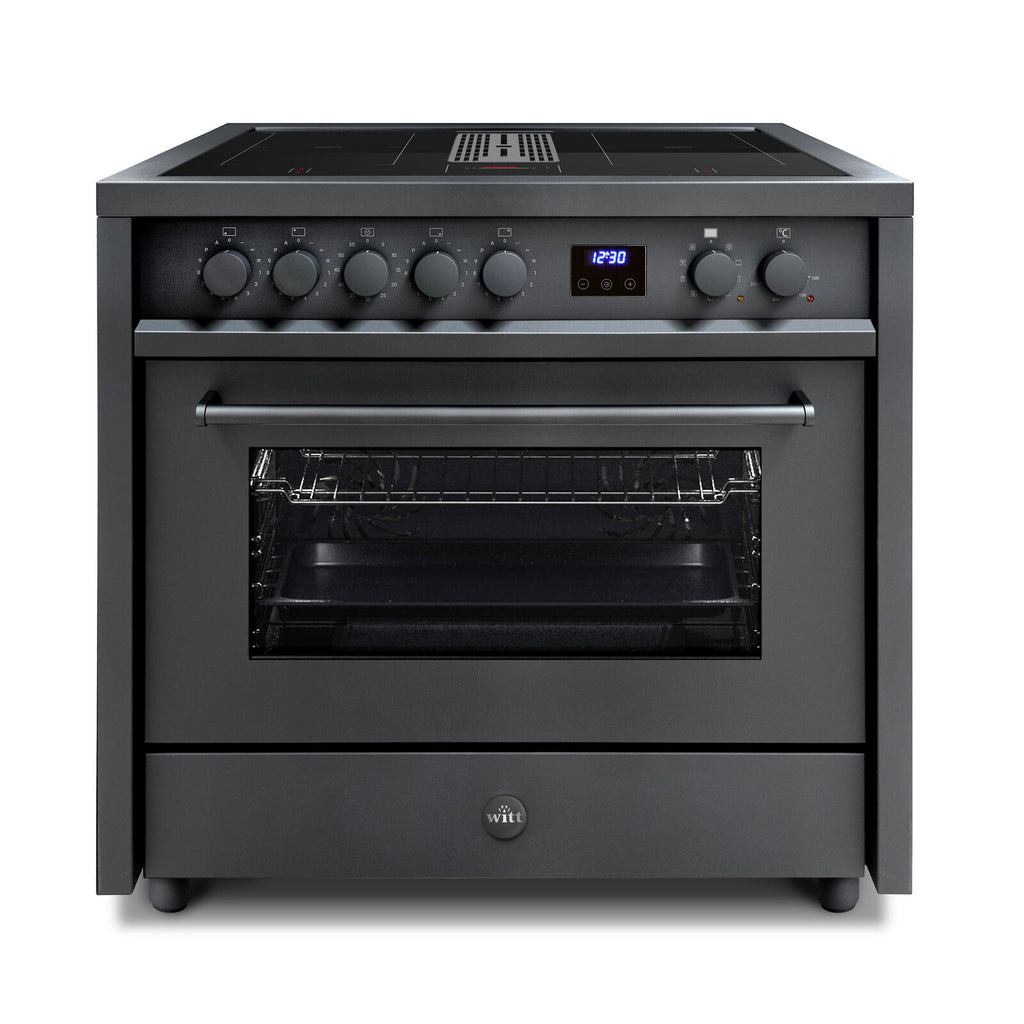 Witt Embrace 90 Hood MB Induction cooker Black