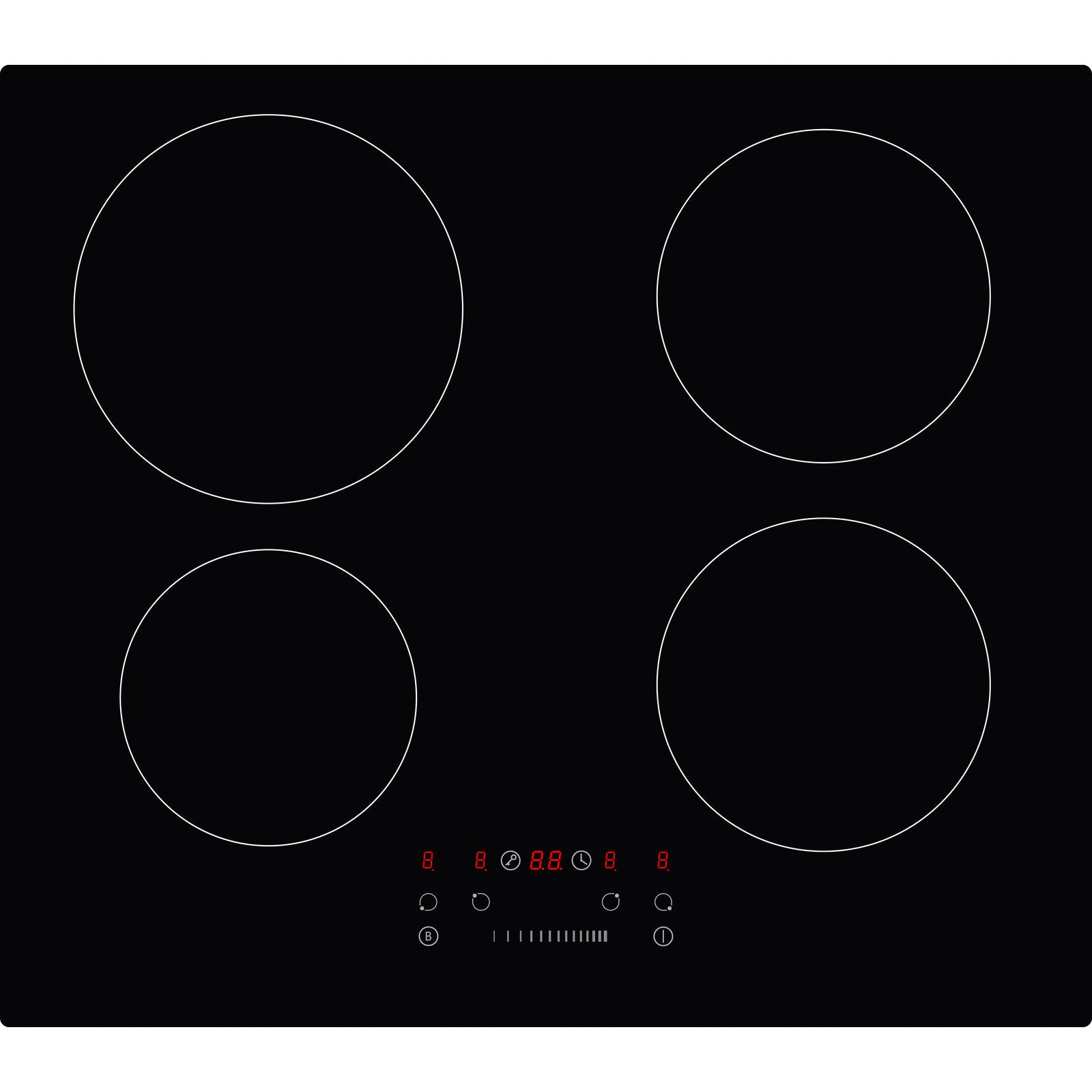 Witt Classic EIP60-2 Induction hob Black