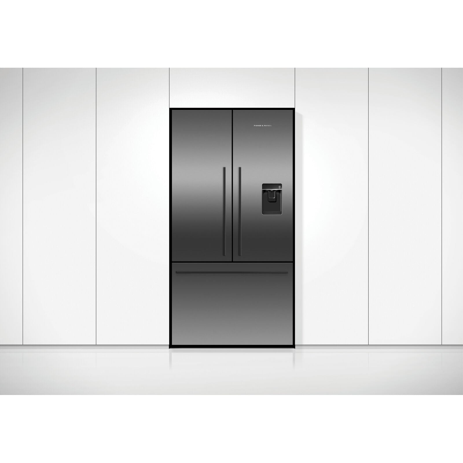 Fisher & Paykel RF540ADUSB6 Fridge/freezer Black