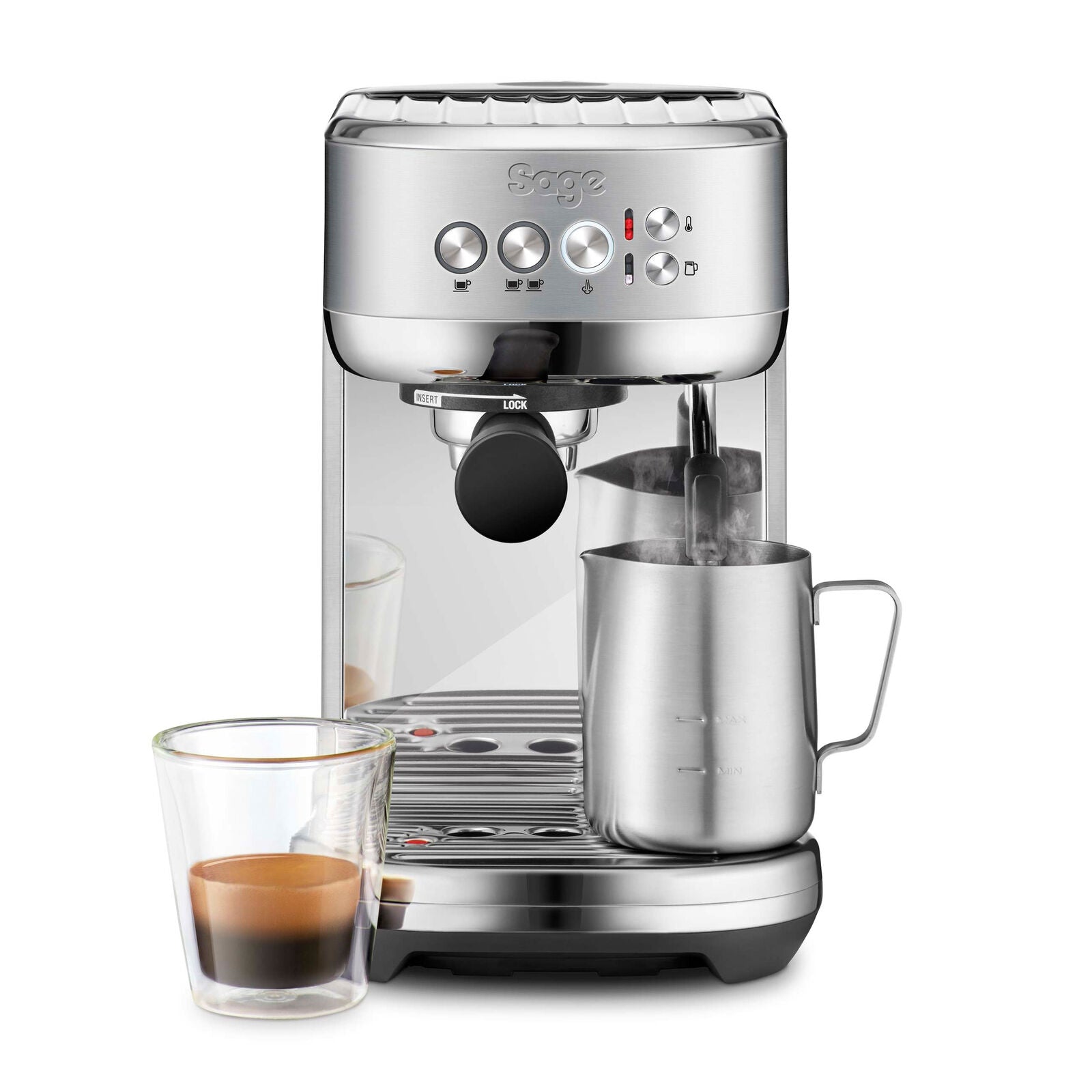 Sage SES 500 BSS Espressomaskine Børstet stål