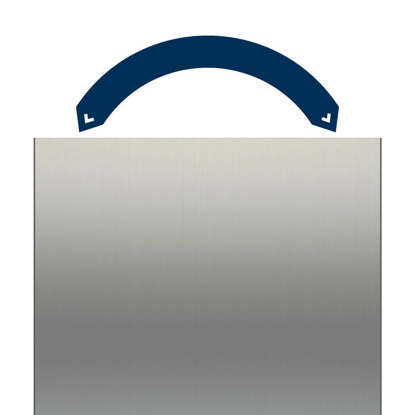 Liebherr Door exchange set MONOLITH Steel