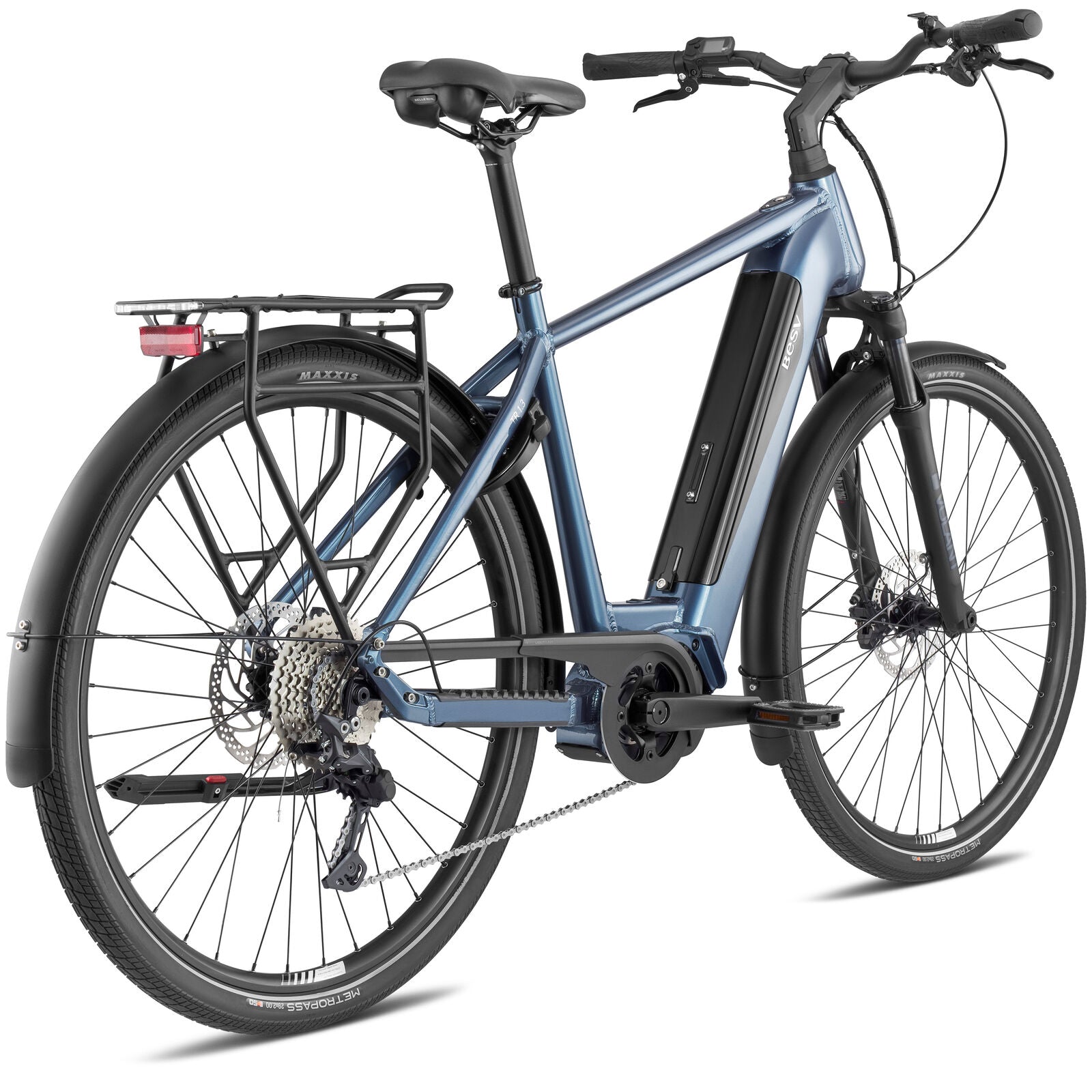 BESV TR 1.3 MY22 Step Over 560 Large Trekking Dark Onyx Blue Gloss