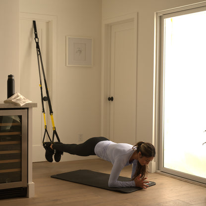 TRX Træningsmåtte 120 cm Træningsmåtte Sort