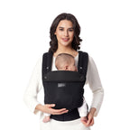 Momcozy Vauva–Taapero Ilmaverkkopehmeä Kantoreppu Musta