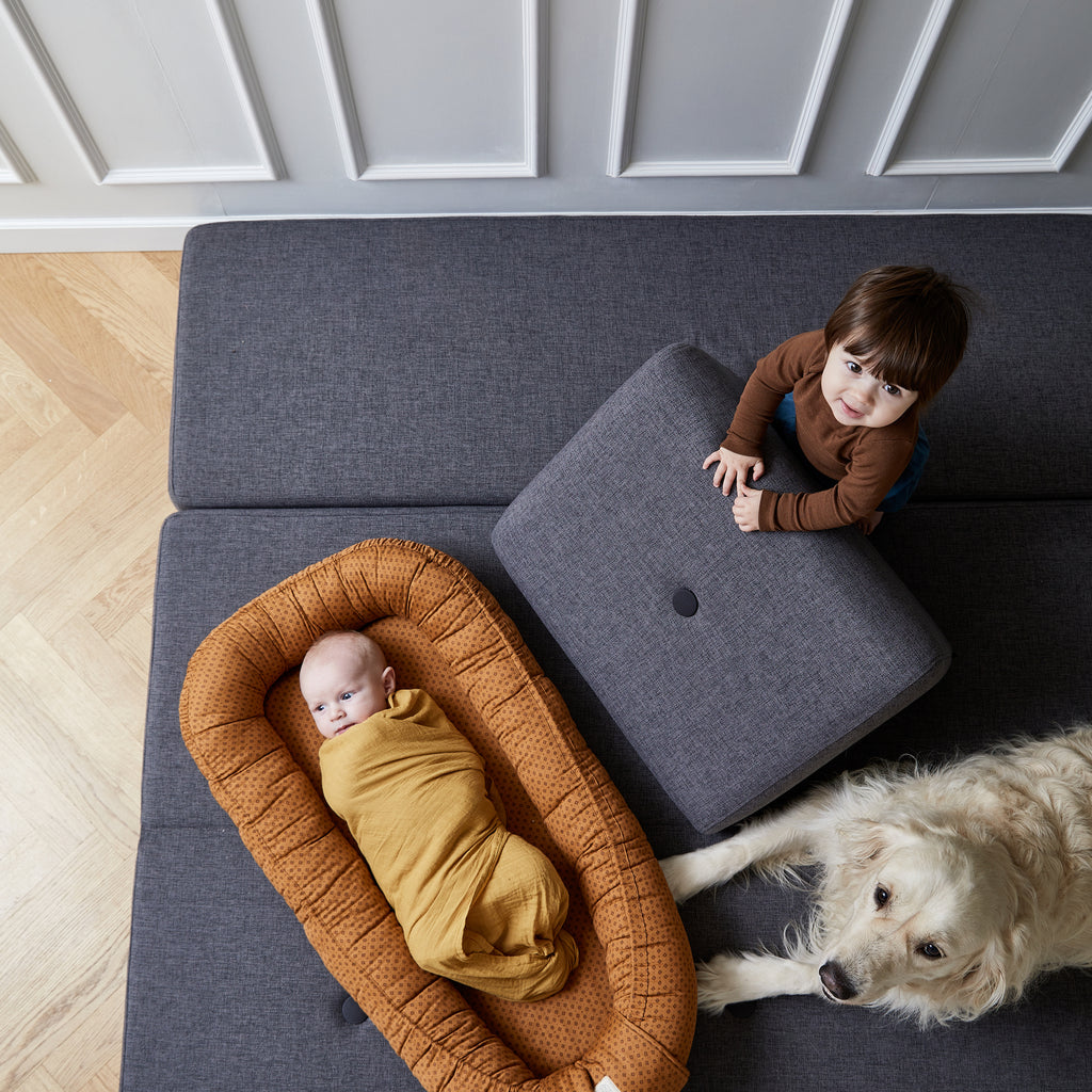 By KlipKlap Baby Nest Indian Diamonds Brown