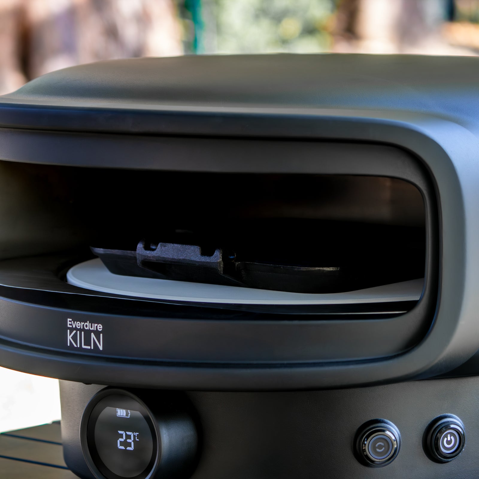 Everdure KILN-P serien EU/UK Pizzaovn Sort