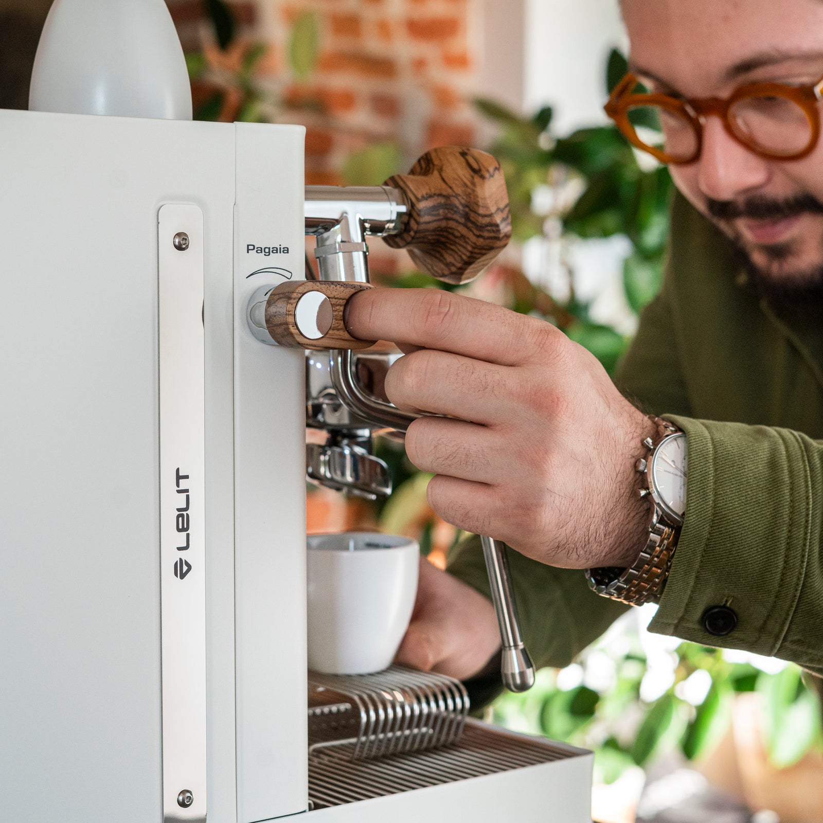 Lelit MARAX3 HX WHT TYPE Q Espressomaskine Hvid