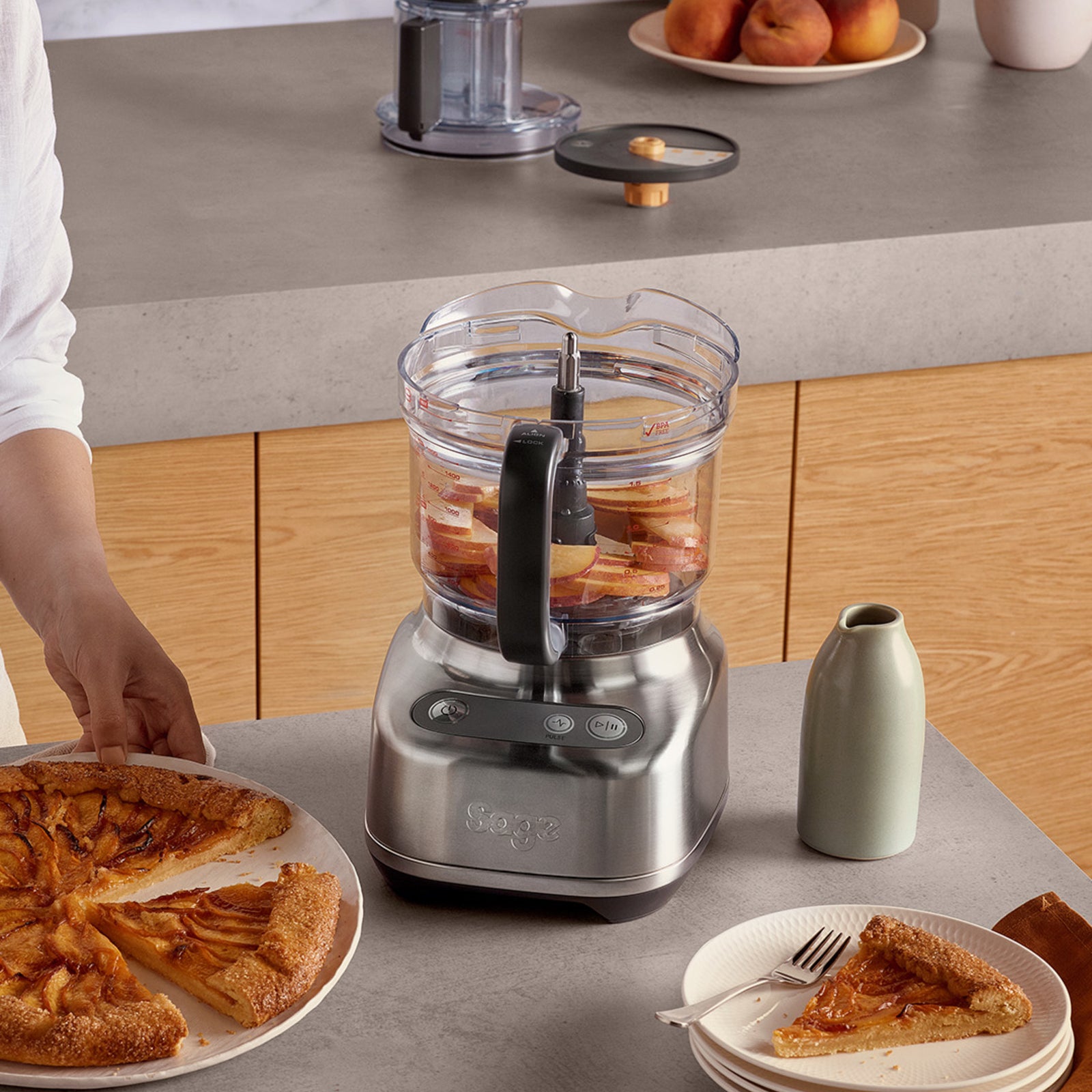 Sage SFP 638 BSS Food processor Brushed Stainless Steel