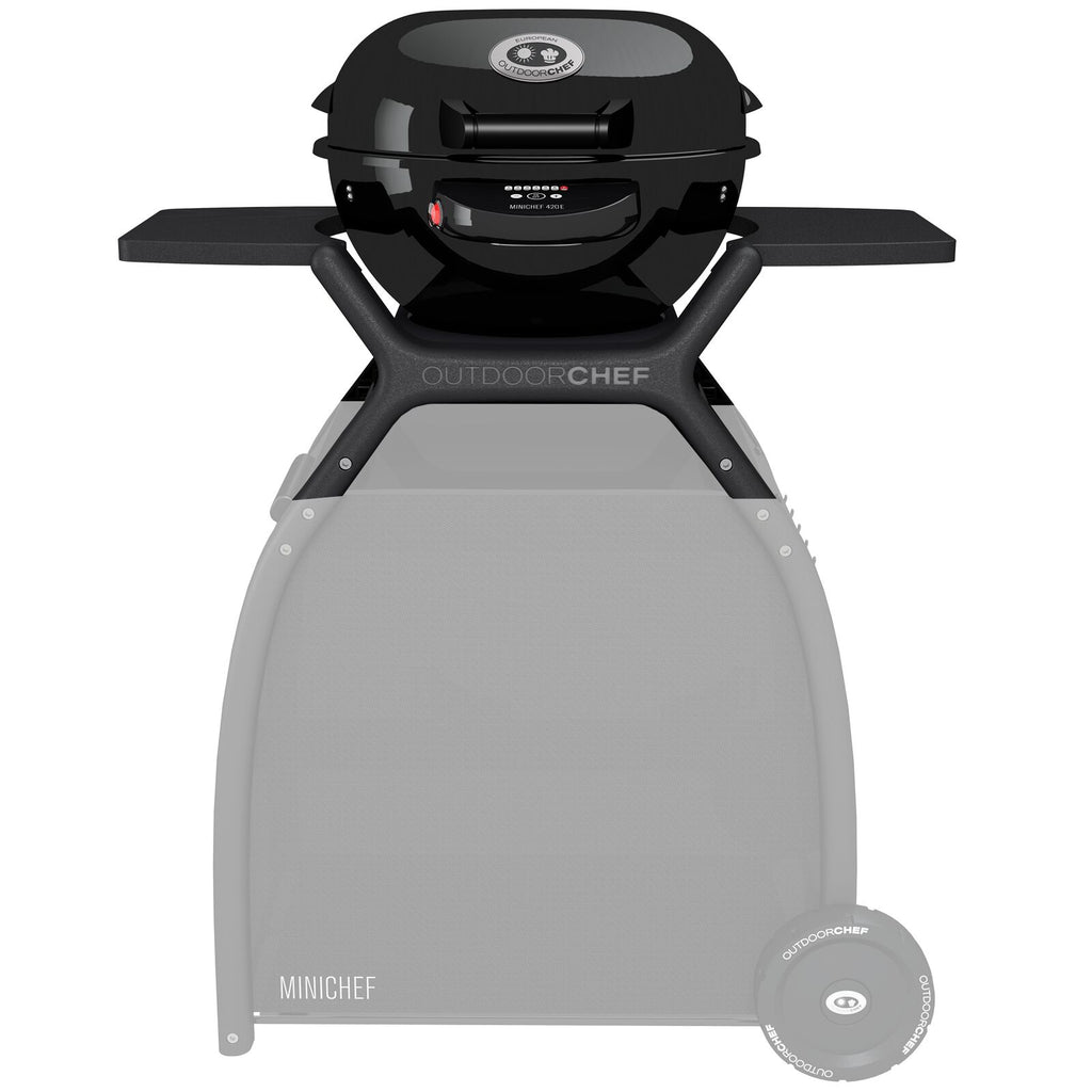 Outdoorchef MINICHEF 420 E BLACK E+F Electric BBQ Black