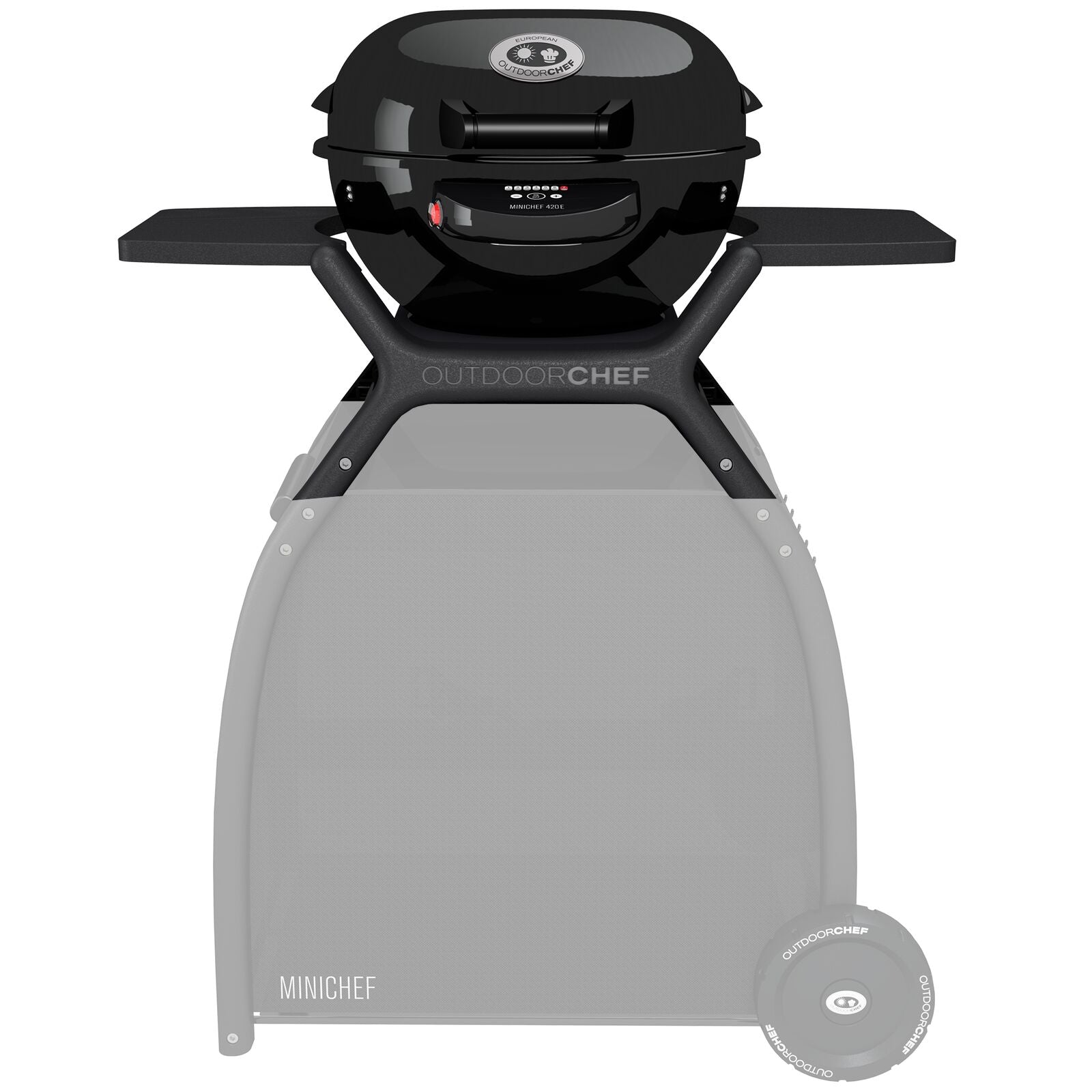 Outdoorchef MINICHEF 420 E BLACK E+F Electric BBQ Black