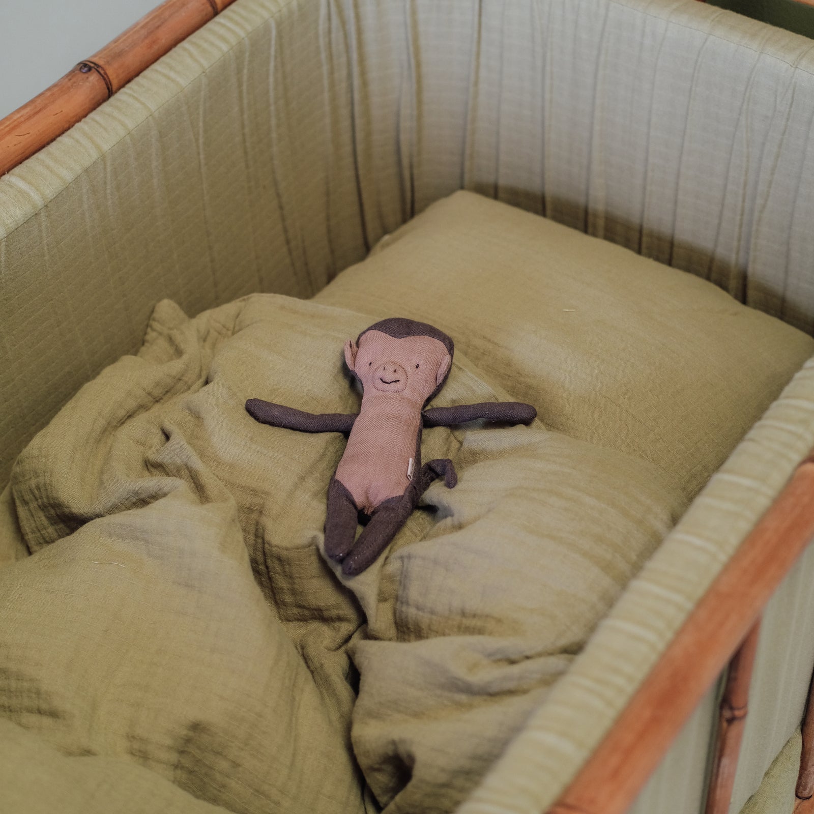 By KlipKlap Bed Linen Baby Dusty Olive