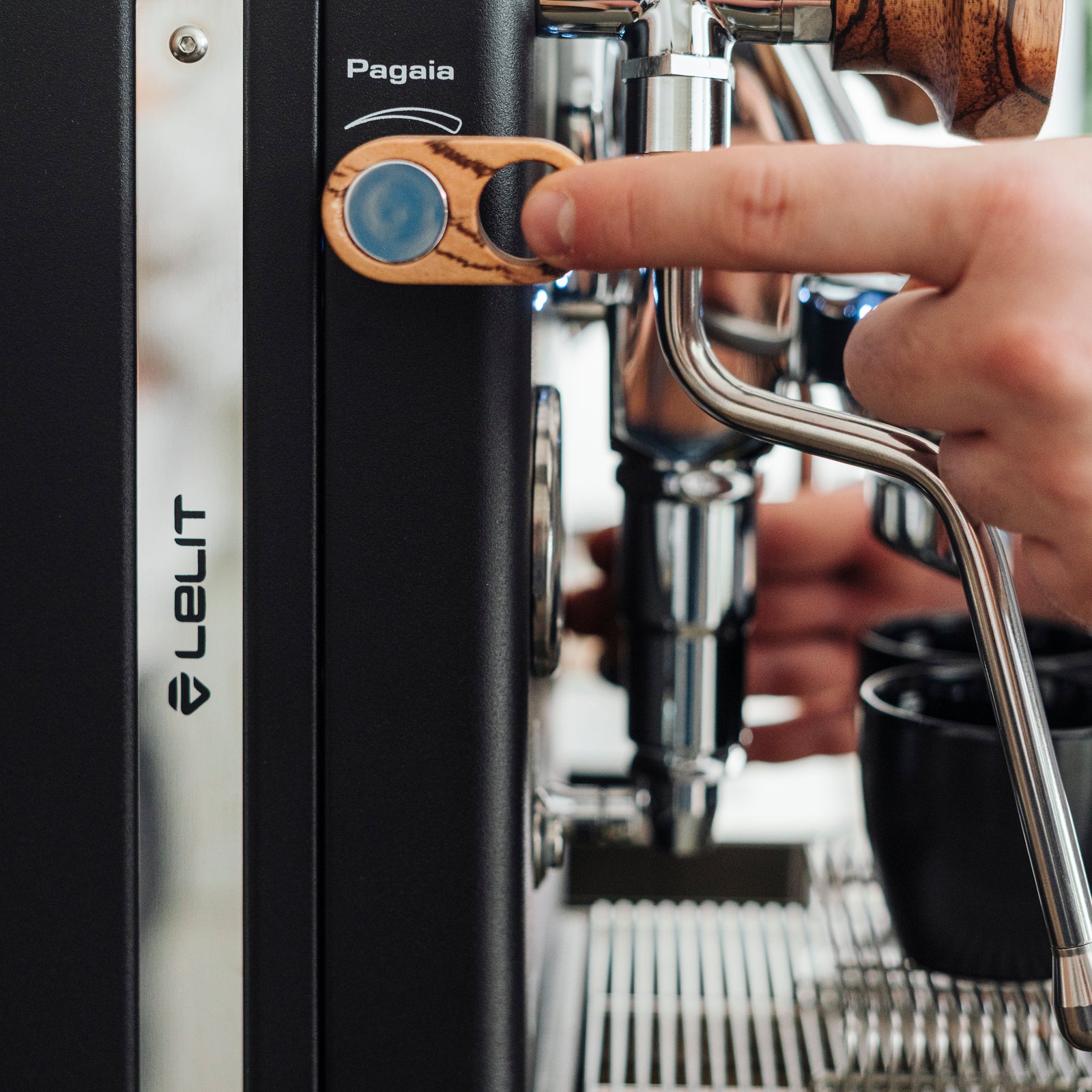 Lelit Steve Flat BURR BLK TYPE Q Kaffekværn Sort