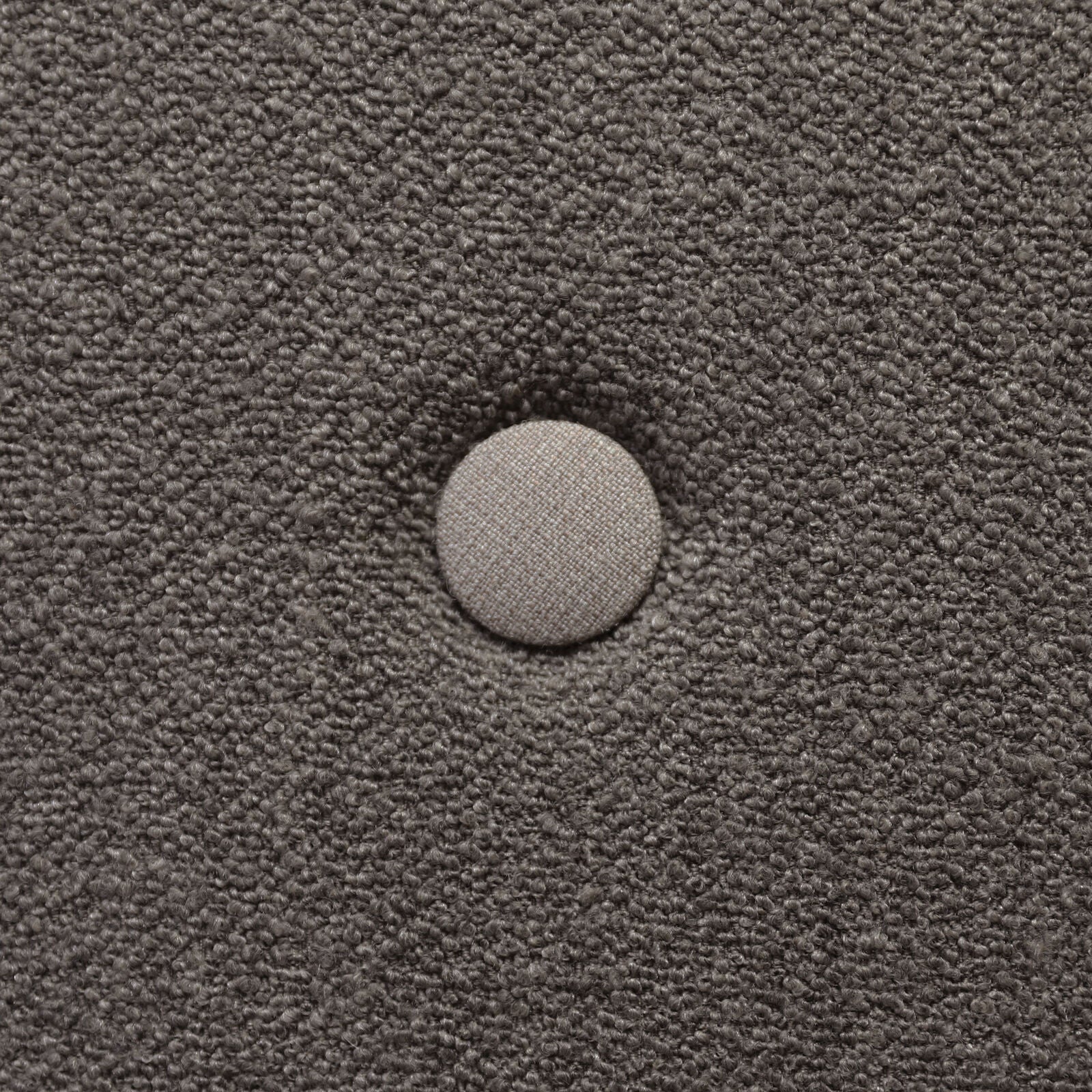 By KlipKlap KK Kids Chair Brown bouclé w. sand