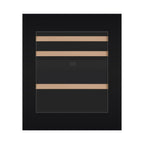 Witt WIU6070P-2B33 Integrert vinskap Svart