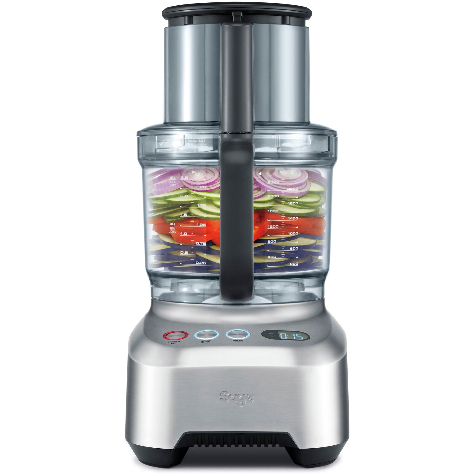 Sage SFP 800 BAL Food processor Brushed steel